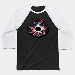 Black Hole Baseball T-Shirt